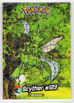 POKEMON - CRYSTAL CARD COLLECTION * SCYTHER - CRACKED ICE HOLO - Image 1
