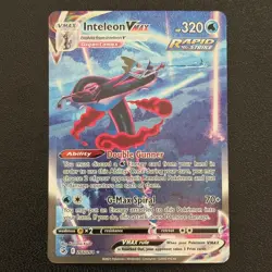 Pokemon Inteleon VMAX Alt Art 266/264 Fusion Strike Card 266/264 - Image 1