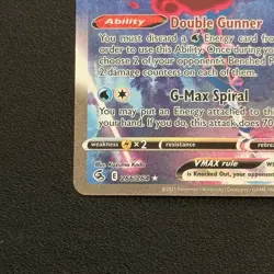 Pokemon Inteleon VMAX Alt Art 266/264 Fusion Strike Card 266/264 - Image 5