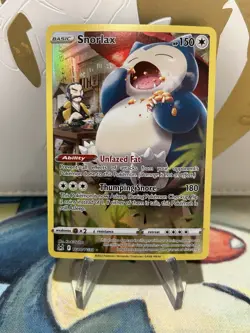Snorlax TG10/TG30 Pokemon Lost Origin Trainer Gallery Holo Rare Card NM - Image 1