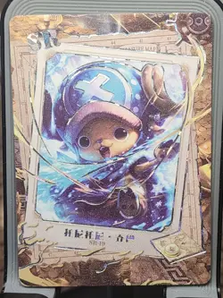Tony Tony Chopper One Piece Anime Goddess Story Card SR SR-19 - Image 1