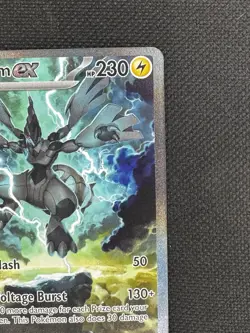 Zekrom EX 166/086 Black Bolt Special Illustration Rare Holo Card NM Condition - Image 3