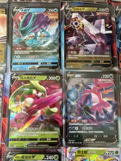 Pokemon 16 Card Lot nm V Max Mega Amazing Ex HOLO Rare Hits Only C77 - Image 2