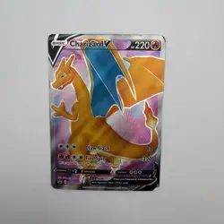 Charizard V SWSH050 SWSH: Sword & Shield Black Star Promo Pokemon Card TCG MP - Image 1