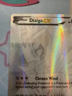 Pokemon TCG Dialga EX Full Art 122/119 Secret Rare Card XY Phantom Forces - Image 1