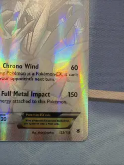 Pokemon TCG Dialga EX Full Art 122/119 Secret Rare Card XY Phantom Forces - Image 3