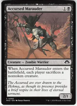 Accursed Marauder C Modern Horizons 3 80 LP - Image 1