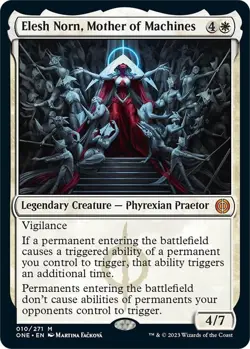 Elesh Norn, Mother of Machines 10 Phyrexia: All Will Be One MTG NM - Image 1