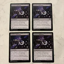 Magic the Gathering MTG Hopeless Nightmare Play Set Of 4 Cards - Image 1