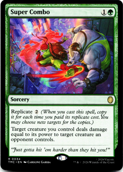 Super Combo [Commander: Teenage Mutant Ninja Turtles] MTG TMC 0034 🌳 - Image 1