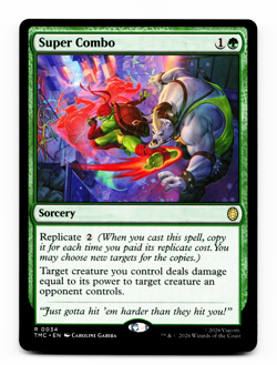 Super Combo [Commander: Teenage Mutant Ninja Turtles] MTG TMC 0034 🌳 - Image 3