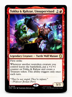 Tokka & Rahzar, Unsupervised [Commander: Teenage Mutant Ninja Turtles] MTG NM 🔥 - Image 3