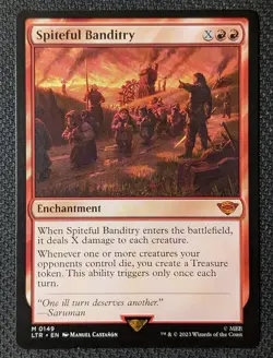 Spiteful Banditry M 0149 The Lord of the Rings: Tales of Middle-earth MTG - Image 1