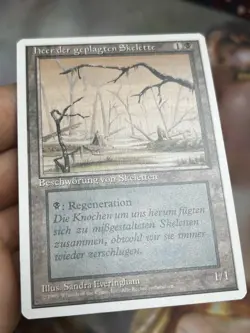 German Misprint Drudge Skeletons Swamp With Regenerate • NM/Unplayed • Mtg 2028 - Image 2