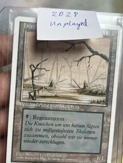 German Misprint Drudge Skeletons Swamp With Regenerate • NM/Unplayed • Mtg 2028 - Image 5
