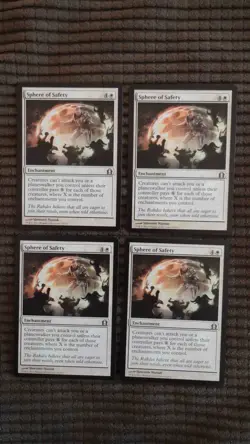 Magic: the Gathering / MtG Sphere of Safety x4 Return to Ravnica - Image 1