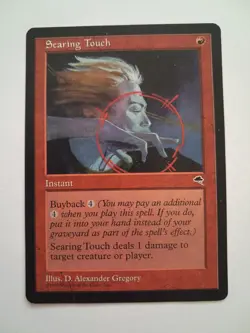 Searing Touch MP / HP MTG Magic the Gathering Tempest - Image 1