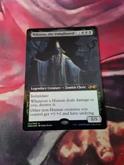 Magic: The Gathering TCG Mikaeus, The Unhallowed ~ ULTIMATE BOX TOPPERS - U11/40 - Image 1
