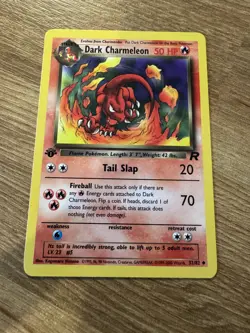 Pokemon Dark Charmeleon TCG Team Rocket 32/82 1st Edition Uncommon Card - Image 1