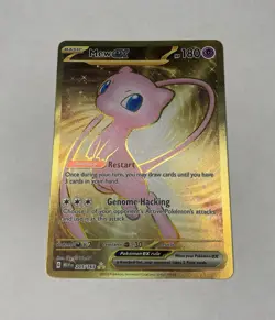 Mew EX 205/165 Hyper Rare Gold Pokemon Scarlet & Vilot 151 - Image 1