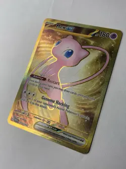 Mew EX 205/165 Hyper Rare Gold Pokemon Scarlet & Vilot 151 - Image 2
