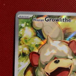 Pokemon Hisuian Growlithe 181/167 Sv06 Illustration Rare Holo Basic GIDORA 2024 - Image 3