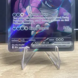 Pokemon TCG Team Rocket's Nidoking ex 216/182 SV10 Ultra Rare Holo 330 HP - Image 2