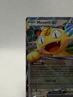 Meowth ex 062/088 - ME03: Perfect Order (ME03) Double Rare English Pokemon - Image 5