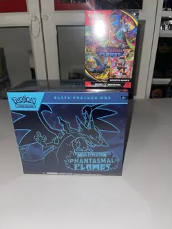 Pokemon Phantasmal Flames Elite Trainer Box and Booster Bundle Factory Sealed - Image 1