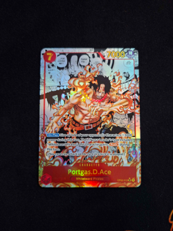 OP02-013 Portgas.D.Ace (Manga PRB) ONE PIECE Card TCG NM English - Image 1