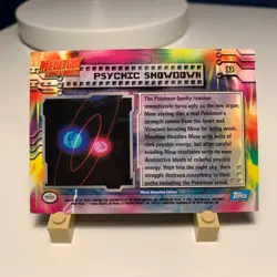 Pokemon TCG Psychic Showdown Pokemon Topps Mewtwo Strikes Back 33 - Image 2