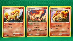 Pokemon Tcg Ponyta 72/99 & Rapidash 28/99 & 47/99 Arceus Non Holo - Image 1