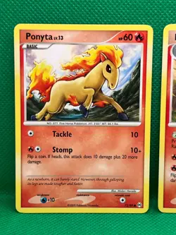 Pokemon Tcg Ponyta 72/99 & Rapidash 28/99 & 47/99 Arceus Non Holo - Image 2