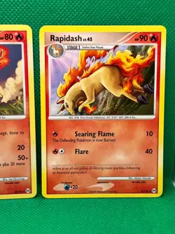 Pokemon Tcg Ponyta 72/99 & Rapidash 28/99 & 47/99 Arceus Non Holo - Image 4