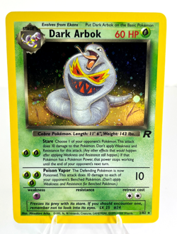 Dark Arbok 2/82 - Team Rocket - Holo - Pokemon - NM - Image 1
