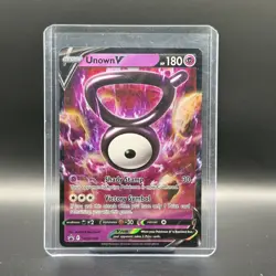 Unown V #SWSH300 SWSH: Sword & Shield Promo Cards Pokemon Holo Card - Image 1