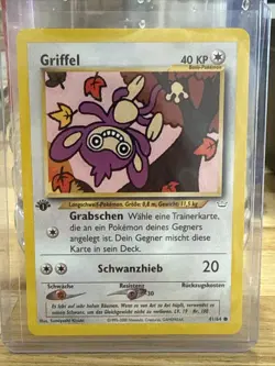 Pokemon Aipom 41/64 - 1st Edition Neo Revelation - NM WotC 2001 Vintage GERMAN - Image 1