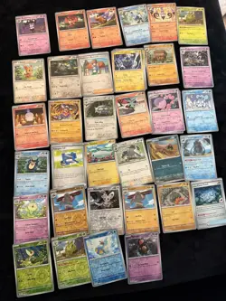Pokemon Black Bolt White Flare card lot double rares, holos and poke balls TCG - Image 2