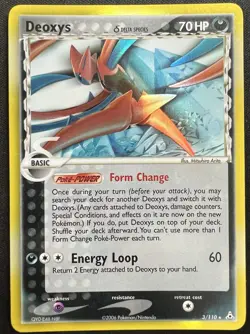 Deoxys (Delta Species) 3/110 - EX Holon Phantoms 2006 - Rare Holo - Pokemon - Image 1
