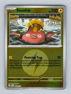 Pokemon Stunfish 062/217 Energy Reverse Holo Ascended Heroes NM - Image 1