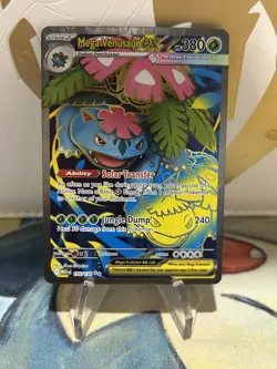 Mega Venusaur Ex 155/132 Pokemon Mega Evolution Ultra Rare NM - Image 1