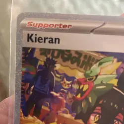 Pokemon TCG Kieran 218/167 Sv06 Special Illustration Rare Holo Trainer - Image 2