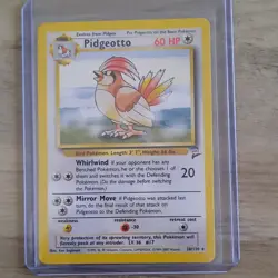 Pokemon TCG Pidgeotto Base Set 2 28/130 Uncommon Stage 1 60 HP Regular - Image 1