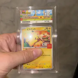 ACE 10 Pikachu M-P 020 McDonald's Promo Graded - Pokemon TCG - Image 1