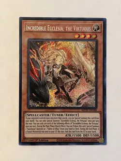 Yu-Gi-Oh! TCG Incredible Ecclesia, the Virtuous 2022 Tin of the Pharaohs Gods... - Image 1