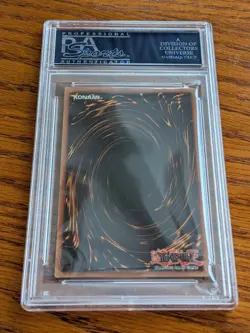 2002 Yu-Gi-Oh! Painful Choice Magic Ruler MRL 1st Edition Super Rare PSA 9 MINT - Image 2