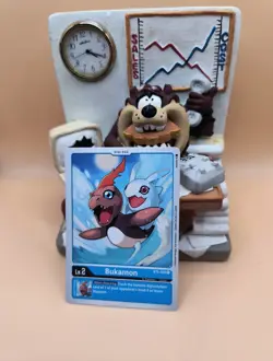 Digimon Card - Bukamon BT4-002 U Great Legend - Image 1