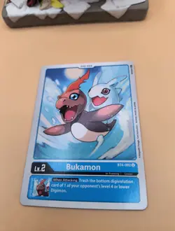 Digimon Card - Bukamon BT4-002 U Great Legend - Image 2