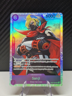 One Piece TCG Super Rare SR Foil OP07-064 Sanji PRB02 - Image 1