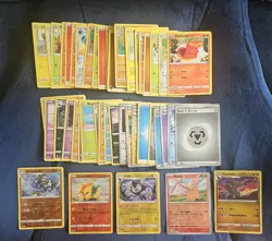 45X POKEMON TCG CARDS INC 5X REVERSE HOLO SWORD SHIELD MIXED LOT - Image 1